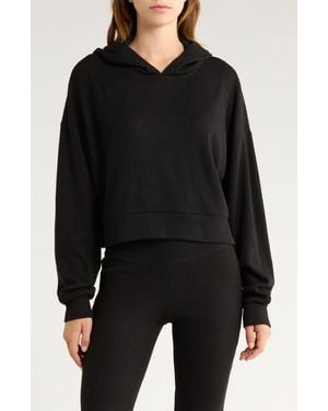 X By Gottex Rib Hoodie - Black