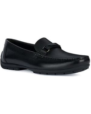 Geox Moner Driving Loafer - Black