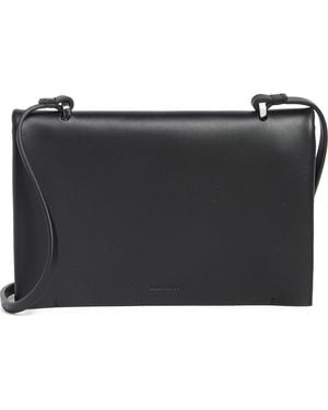 AllSaints Yua Leather Clutch - Black