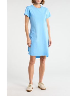 Frank & Eileen Mini Harper Perfect T-Shirt Dress - Blue
