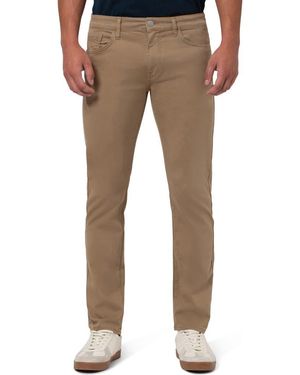 Mavi Zach Twill Straight Leg Pants - Natural