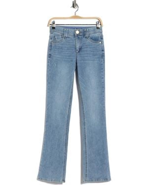 Democracy Absolution High Waist Itty Bitty Bootcut Jeans - Blue
