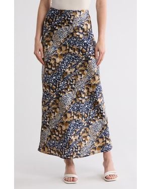 Wishlist Animal Print Maxi Skirt - Multicolor
