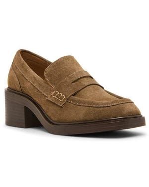 Blondo Bruna Leather Penny Loafer - Brown