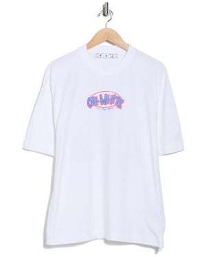 Off-White c/o Virgil Abloh Sketch Arrowskate T-Shirt - White