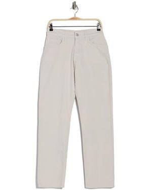 Mavi Zach Straight Leg Pants - White