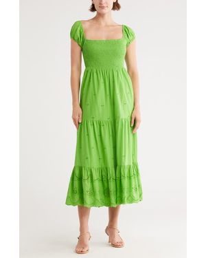 AREA STARS Martina Maxi Dress - Green