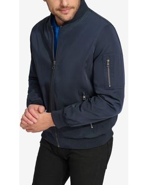 Calvin Klein Bomber Flight Jacket - Blue