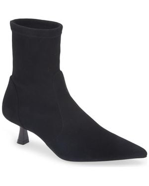 Stuart Weitzman Stuart Supersculpt Pointy Toe Bootie 50 - Blue