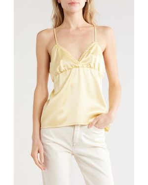 Vigoss Satin Camisole - Natural