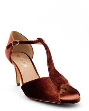 Chelsea Crew Blondie T-Strap Sandal - Brown