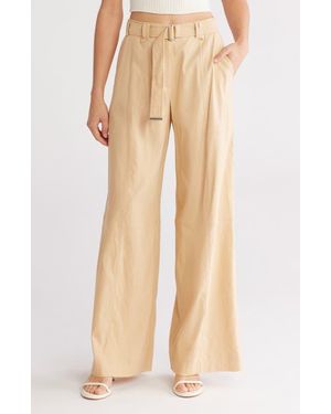 Jonathan Simkhai Amaya Belted Pants - Natural