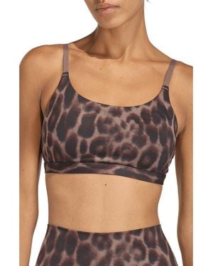 adidas Optime Essentials Workout Light Support Sports Bra - Gray