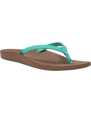 Sanuk Cosmic Yoga Joy Flip Flop - Blue