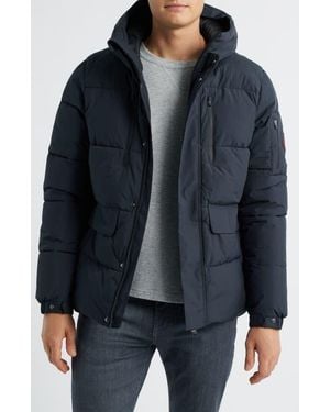 Save The Duck Alter Waterproof Hooded Puffer Jacket - Black