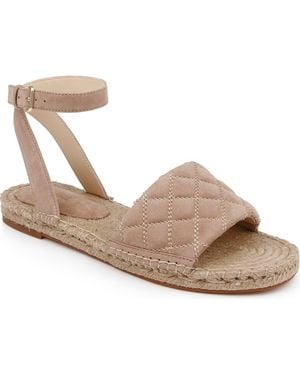 L'Agence Grece Ankle Strap Espadrille Sandal - Multicolor