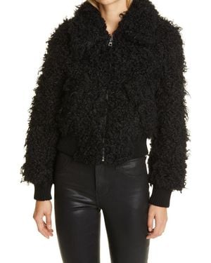 RTA Andes High Pile Fleece Jacket - Black