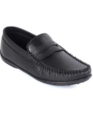MACNOLA Brentwood Penny Driving Loafer - Black