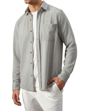STUDIO GARNET LOS ANGELES Knit Overshirt - Gray