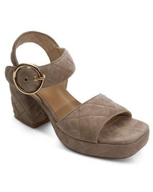 Vaneli Moppet Platform Sandal - Brown