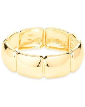 Cara Chunky Stretch Bracelet - Metallic