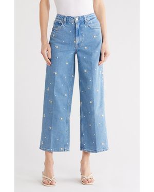 Rails Getty Crop Straight Leg Jeans - Blue