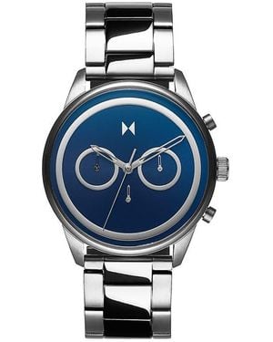 MVMT Powerlane Chronograph Bracelet Watch, 43Mm - Blue