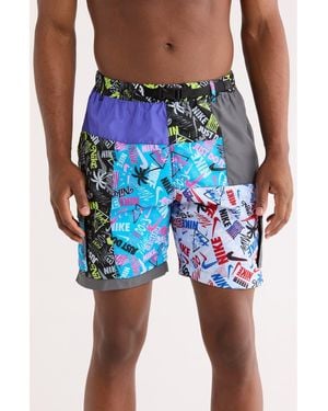 Nike 7-Inch Volley Swim Trunks - Blue