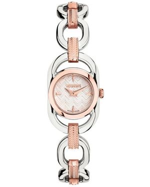 Missoni Gioiello Two-Tone Bracelet Watch, 22.8Mm - White