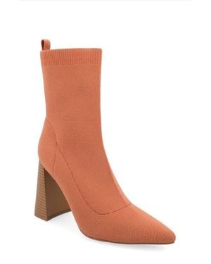Journee Collection Noralinn Bootie - Brown