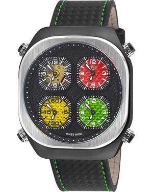 Gv2 Swiss Quattro 4 Time Zones - Gray