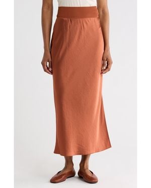 Theory Lewie Maxi Skirt - Brown