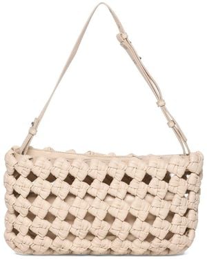 Walter Baker Ash Leather Convertible Clutch - Metallic
