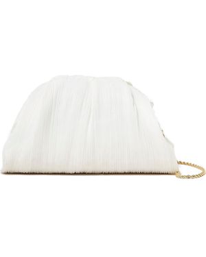 Loeffler Randall Bailey Half Moon Clutch - White