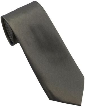 DKNY Iridescent Solid Tie - Gray