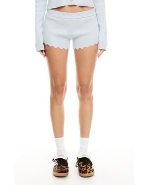 Lioness Dollhouse Rib Shorts - Blue