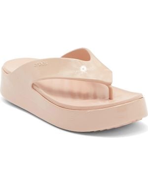 Crocs™ Getaway Platform Flip Flop - Pink