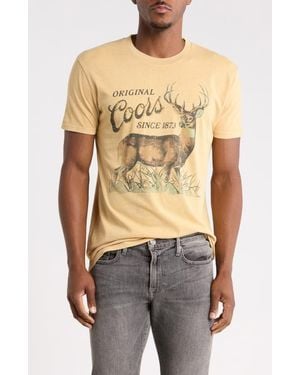American Needle Coors Deer Graphic T-Shirt - Natural