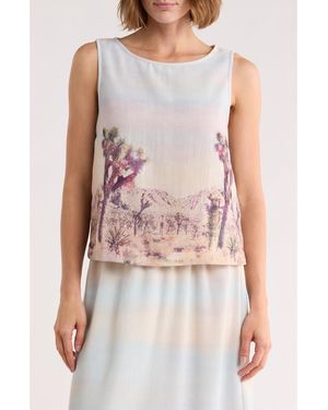 DR2 by Daniel Rainn Desert Scenic Shell Top - Multicolor