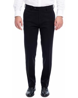 VELLAPAIS Stretch Cotton Casual Fashion Pants - Blue