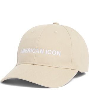 GOOD AMERICAN American Icon Baseball Cap - Natural