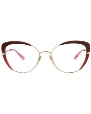 Pomellato 54Mm Cat Eye Optical Glasses - Multicolor