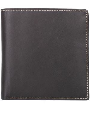 Dopp Buxton Rfid Leather Convertible Cardex - Black