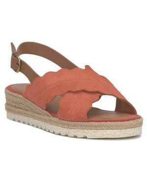Lucky Brand Tonita Espadrille Wedge Sandal - Brown