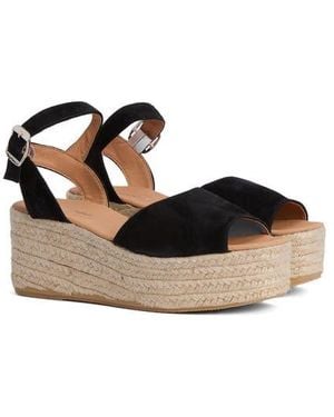 Barbour Espadrille Platform Sandal - White