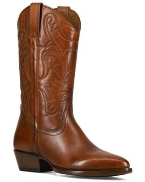 Frye Bruce Western Boot - Brown