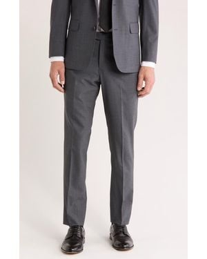 Brooks Brothers Classic Fit Suit Pants - Gray