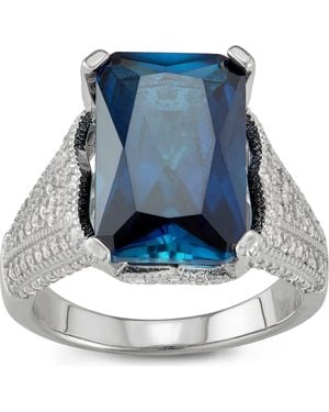 FZN Cubic Zirconia Ring - Blue
