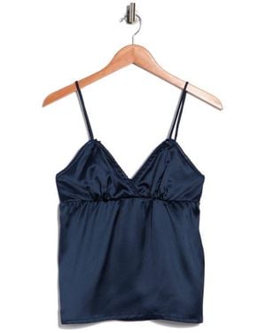 Vigoss Satin Camisole - Blue