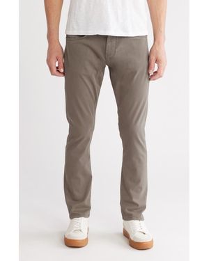 Mavi Zach Twill Slim Leg Pants - Gray